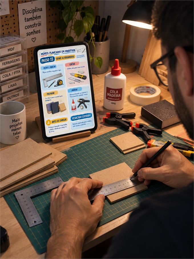 Móveis planejados em miniatura — aplicação 4